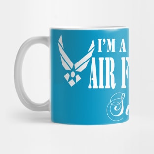 Best Gift for Sister - I am a Proud Air Force Sister Mug